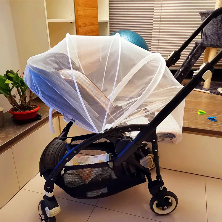 Adaptación de mosquitera Cybex Mios3 Twisted Priam paisaje alto cifrado Universal cochecito de bebé sombrilla con cremallera duradera - imagen 4