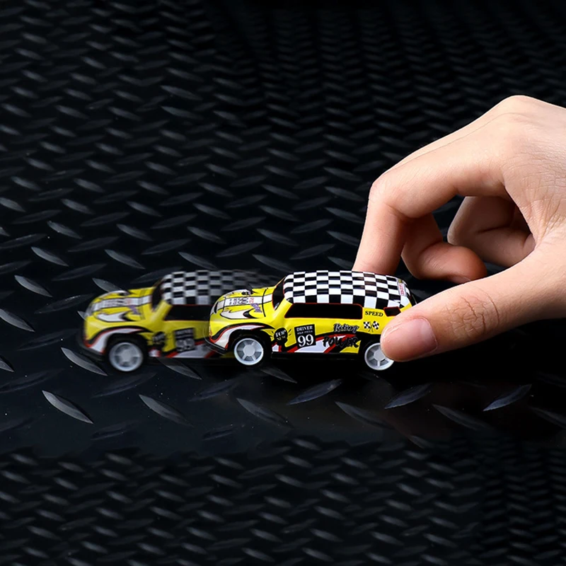 48 piezas de coches extraíbles, Mini juego de coches de inercia para niños, modelo de vehículo de plástico con contenedor, juguete de colección, regalo de cumpleaños para niños - imagen 4