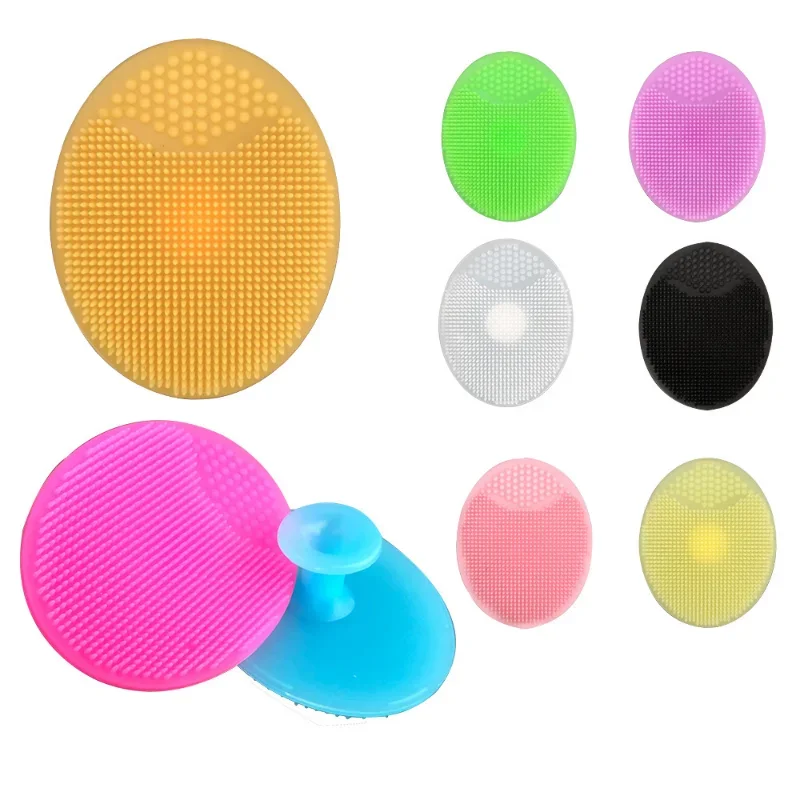 Cepillo de silicona para baño y masaje del bebé recién nacido - imagen 2