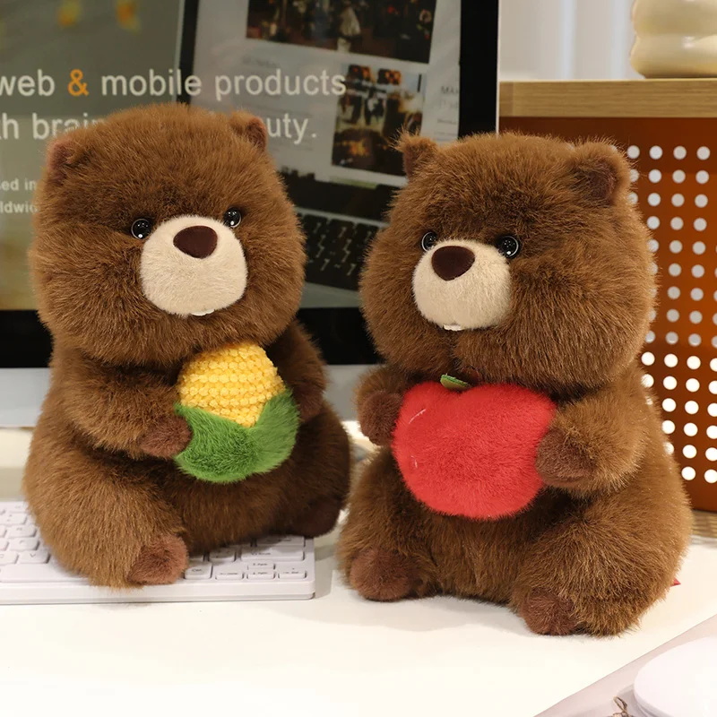 Muñeco de peluche marmota suave para niños - imagen 4