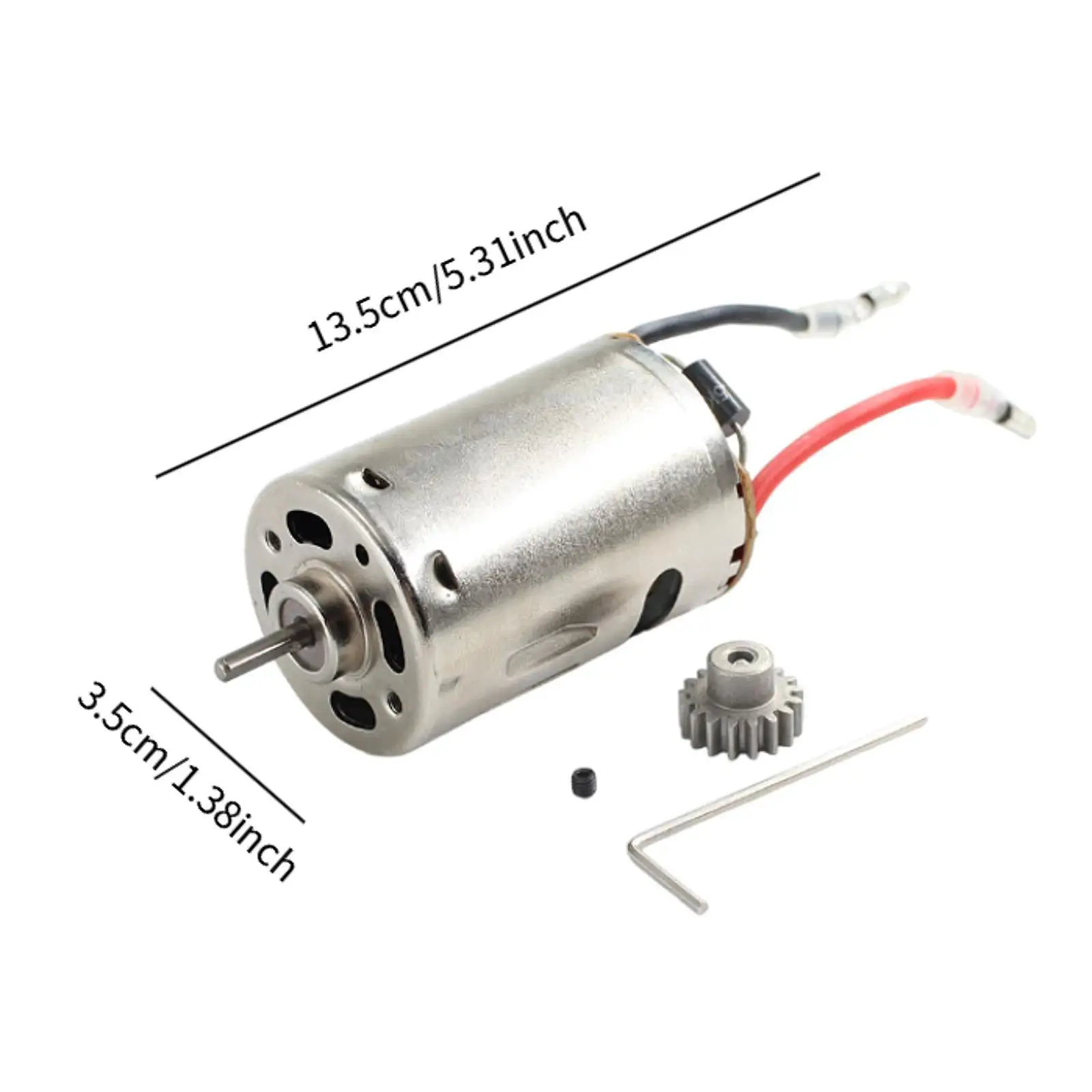 Electric Motor Gear Kit 12428-0121 High Performance Easy to Install Replace Parts for 1:12 RC Car 124006 12427 12423 Accessories