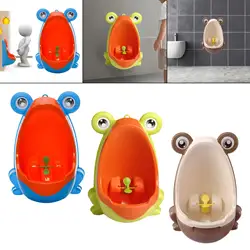 Orinal infantil con forma de rana para aprender a ir al baño
