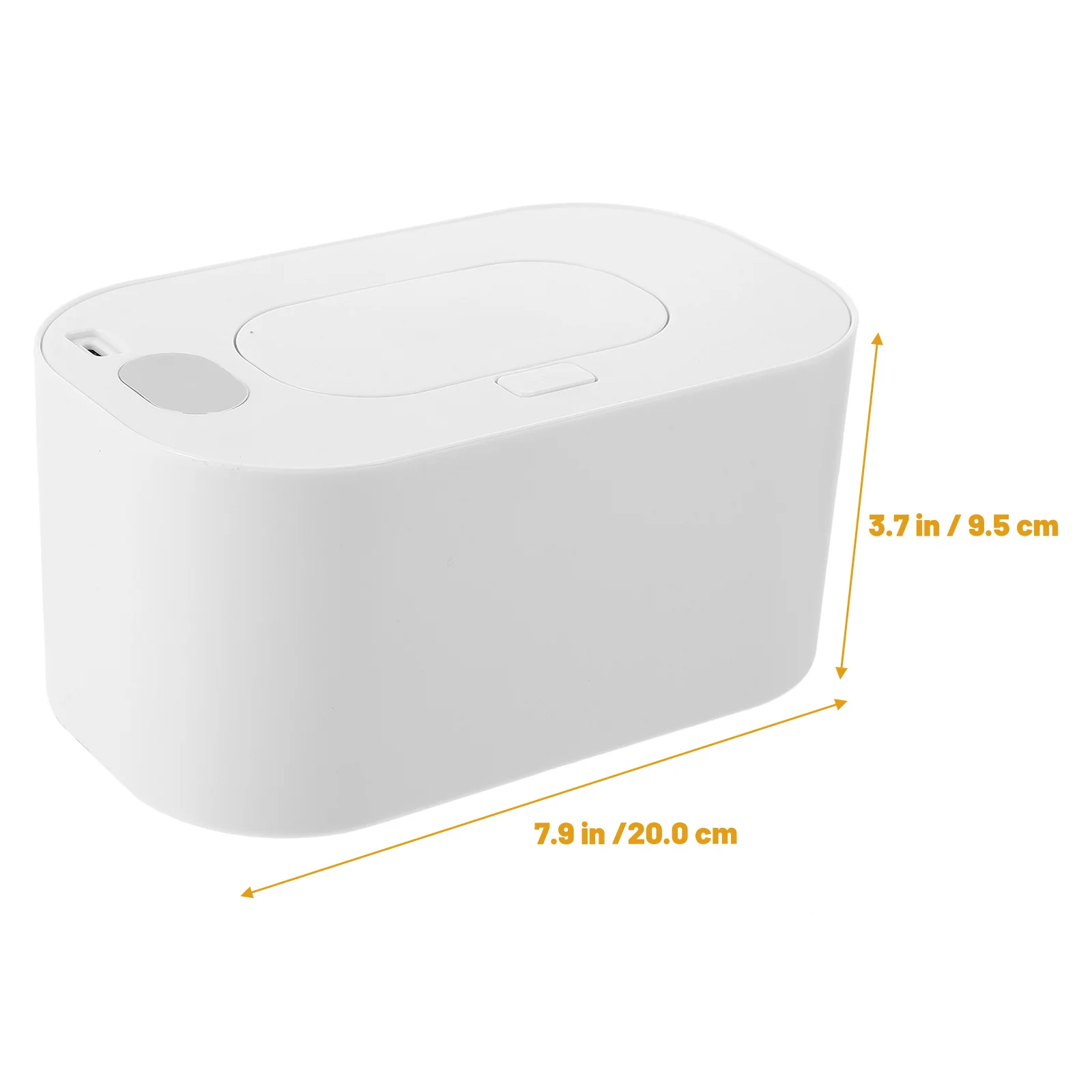Calentador de toallitas para bebé, caja calefactora de pañuelos húmedos, calentador de toallitas para pañales ajustable con temperatura, Compatible con todas las marcas de toallitas de tejido - imagen 4