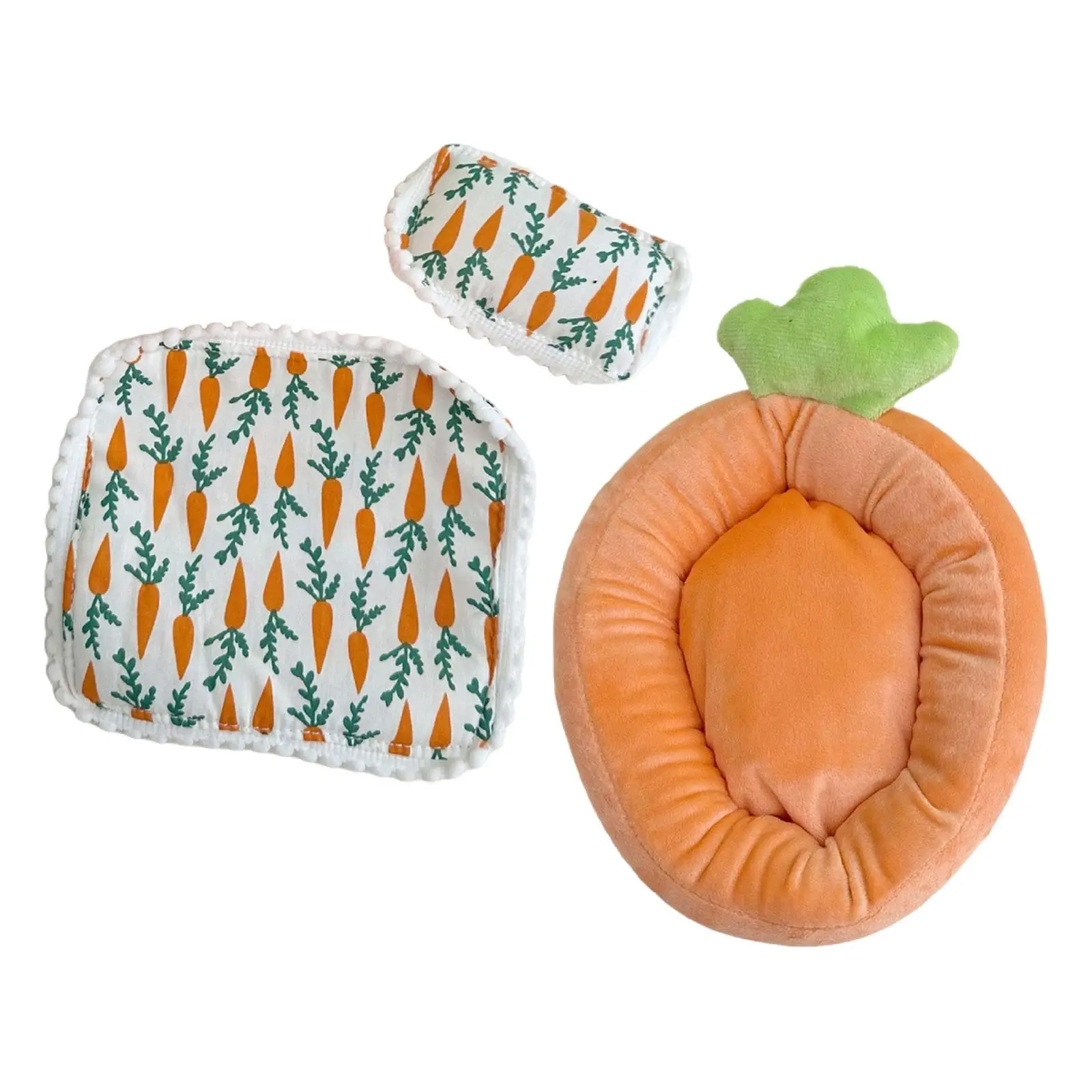 Doll Bedding Accessories Set Doll House Accessories DIY Educational Toy for 17cm Dolls Doll Cradles Doll Bunkbeds Accessories