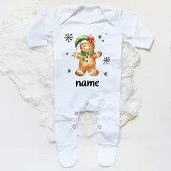 pijama de Navidad para bebé personalizado con nombre