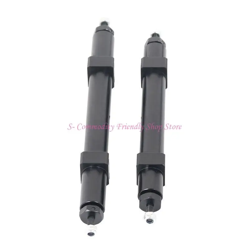 Eje trasero sin motor Metal 85AE, 120mm, 140mm, para coche teledirigido 1/14 Tamiya Trailer 1/10 - imagen 4