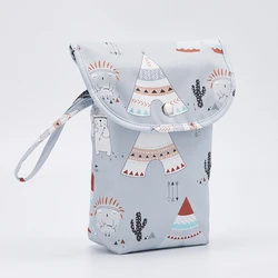 Bolsa portapañales impermeable reutilizable para bebé
