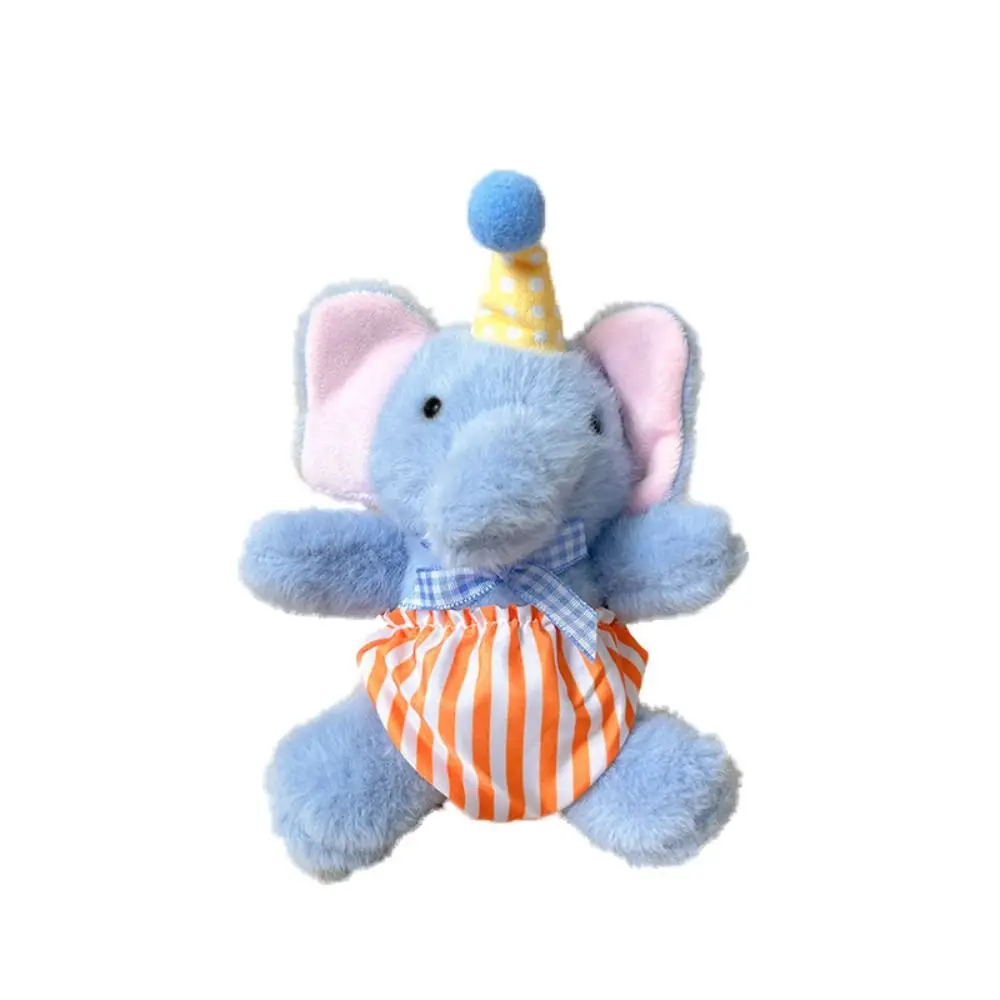 Mochila infantil con elefante de peluche y delantal de pintor - imagen 5