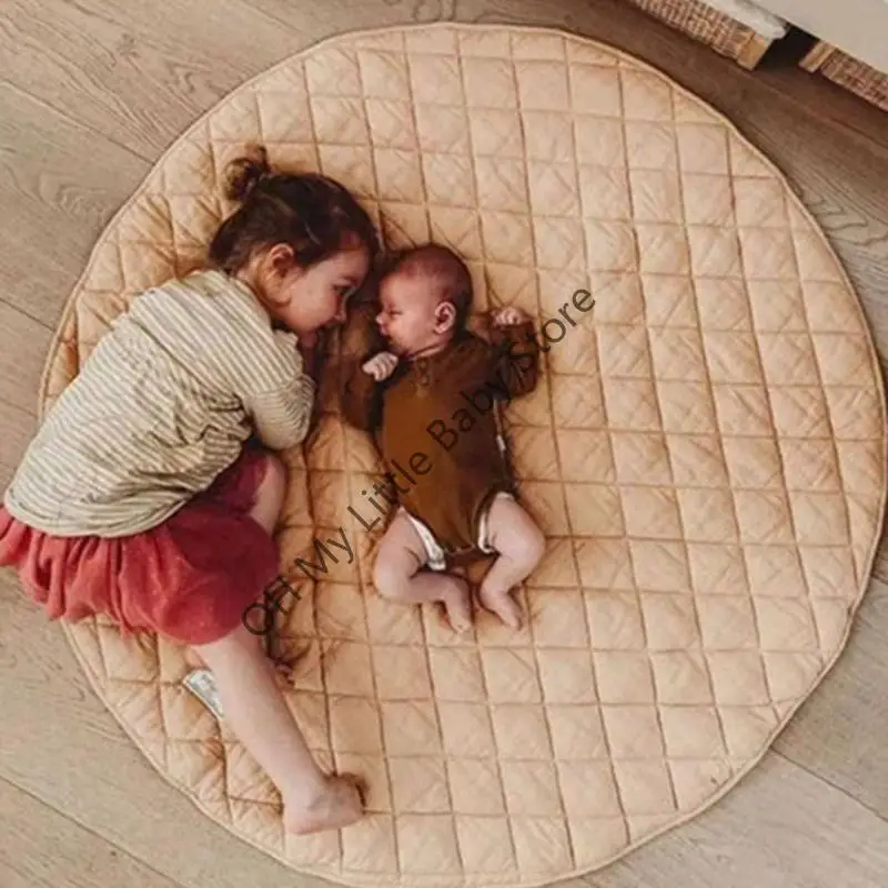 M76C almohadilla suave para gatear Color sólido, almohadilla suelo para bebé, almohadilla gimnasio para jugar, alfombra - imagen 2