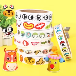 Pegatinas de ojos para manualidades infantiles sin adhesivo