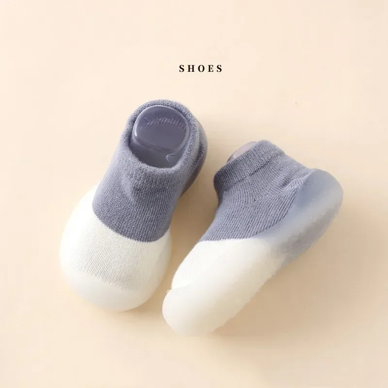 Calcetines de bebé con suela blanda y zapatos a juego primeros pasos - imagen 4