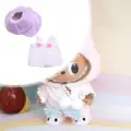 white clothes hat