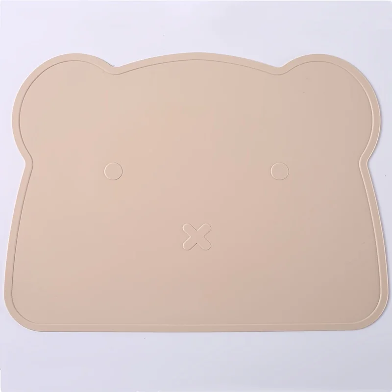 Alfombrilla de silicona aislante para bebé – Diseño oso - imagen 3