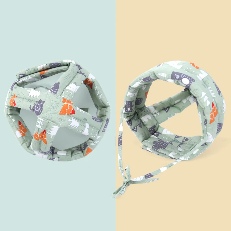 Casco de seguridad para bebé, casco de protección para la cabeza, almohadilla anticaída para niños pequeños, gorro ajustable cómodo para aprender a caminar - imagen 3