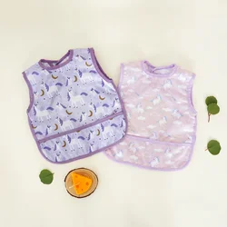 HappyFlute Baberos lavables reutilizables para bebé 2 uds