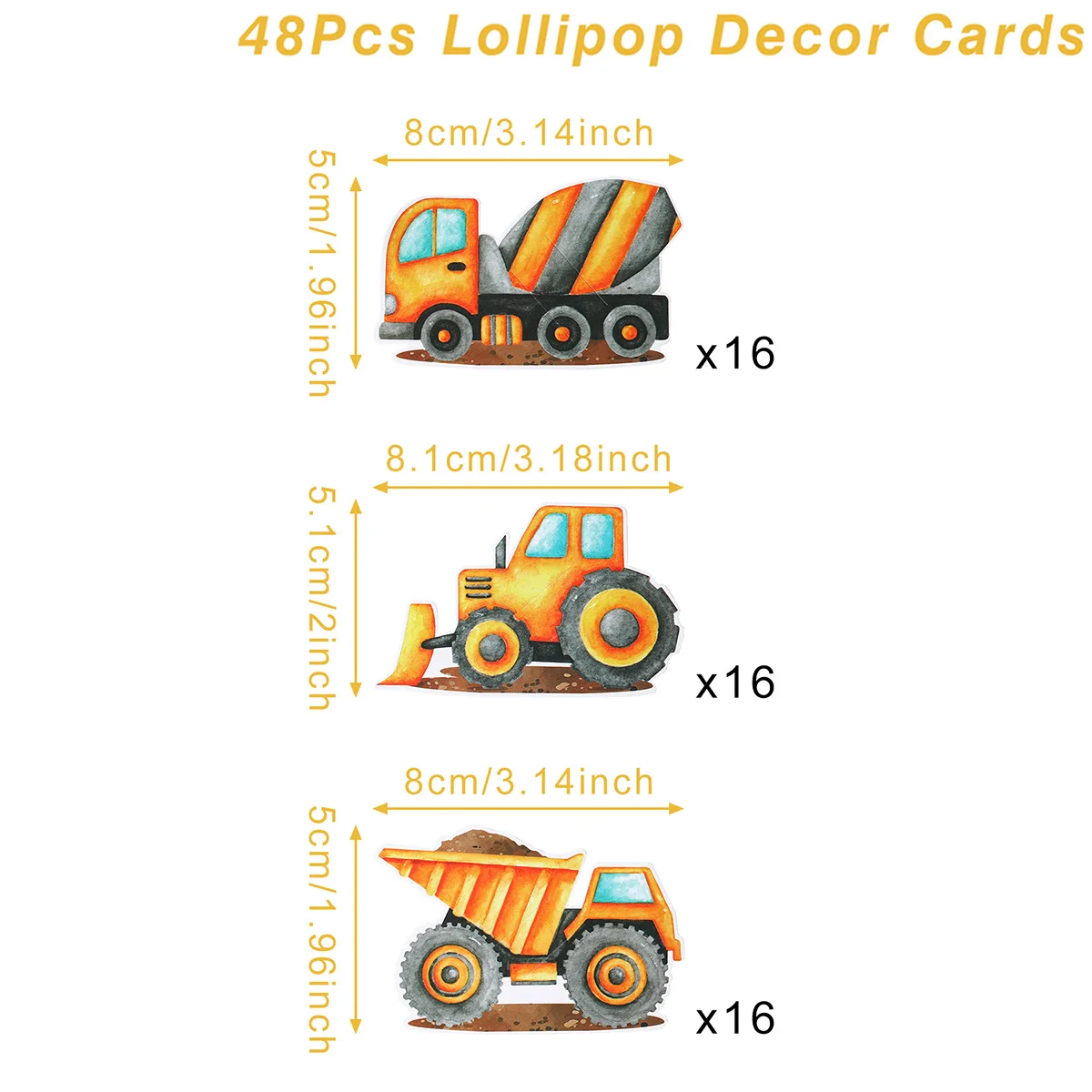 48pcs Cardboard
