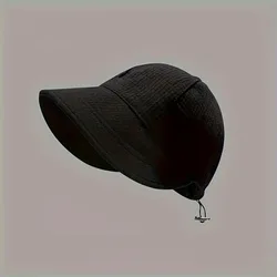 Gorra de béisbol mujer con estampado gofres protección solar verano