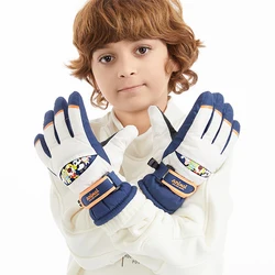 Guantes impermeables de invierno para niños y niñas - Esquí y nieve