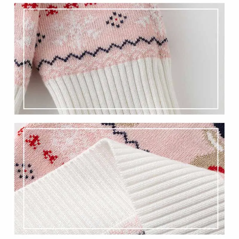 Jersey navideño niño punto suave algodón dibujos manga larga invierno - imagen 5