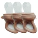 3PCS Brown M