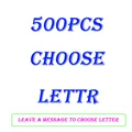 500pcs choose letter