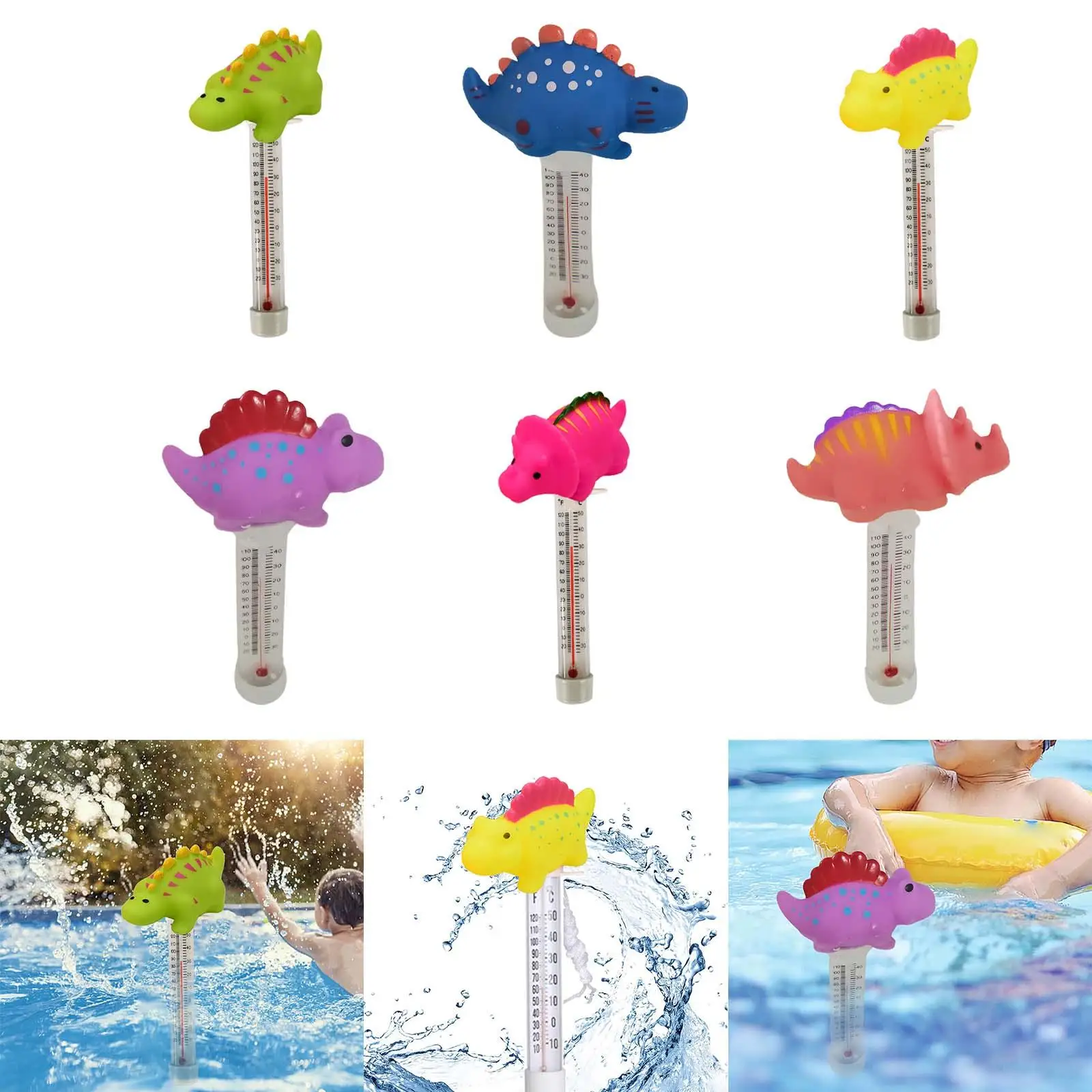Floating Pool Floating Water Easy to Read Heavy Duty Temperature Gauge