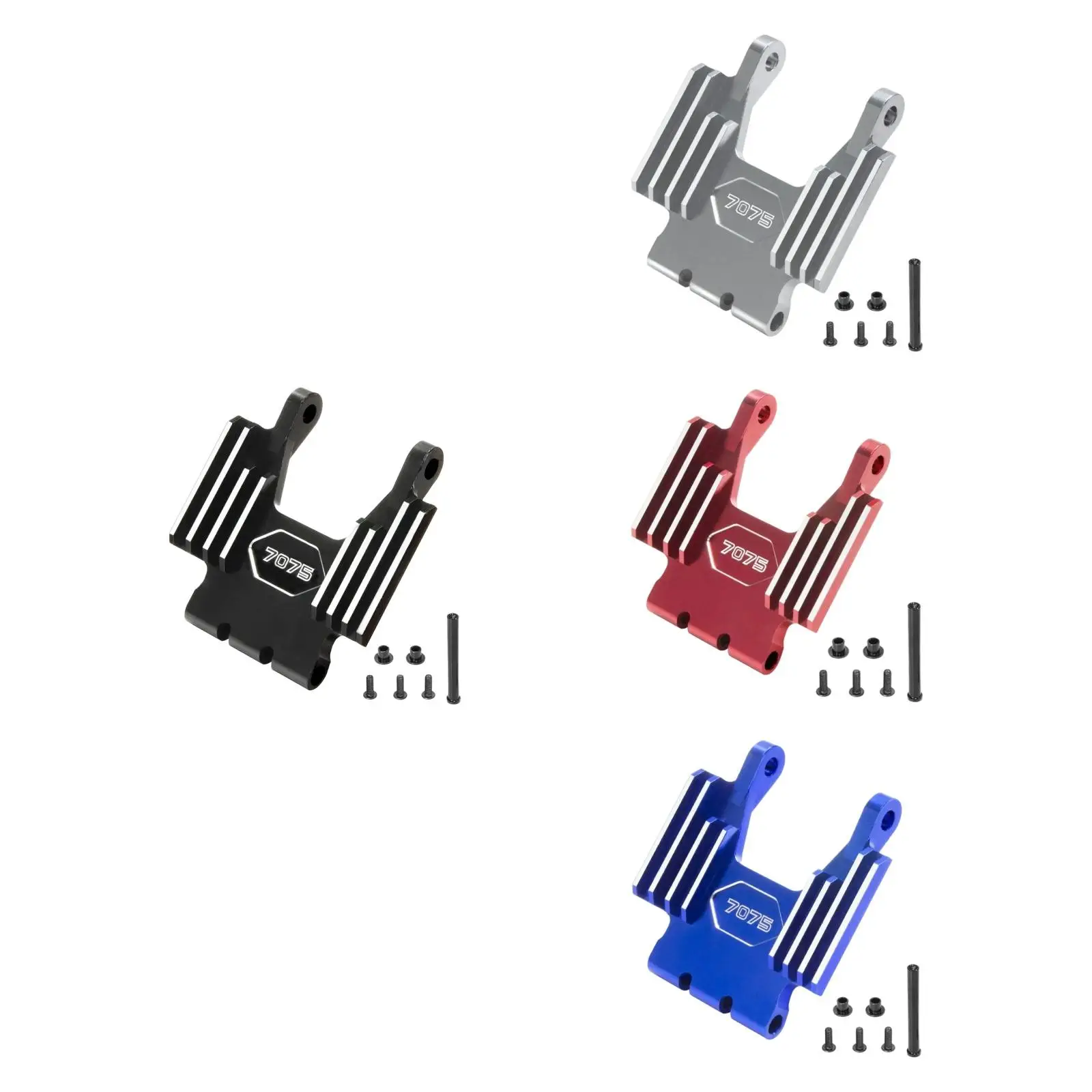 7075 Front Faucet Seat Support Wear Resistant Crash Structure Professional Modification for 1: 4 Motorcycle Replacements