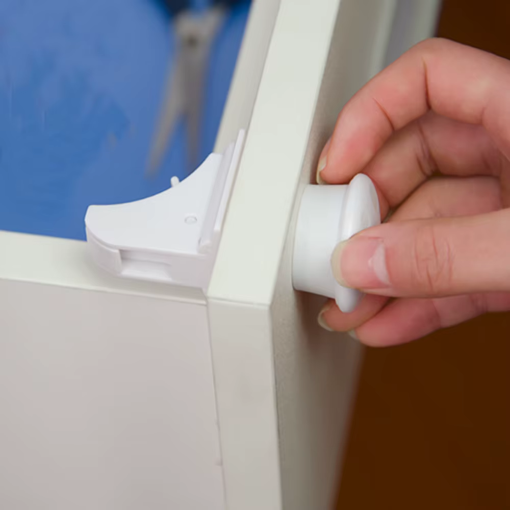 Cerradura magnética seguridad bebé – Bloqueo cajones y puertas - imagen 2