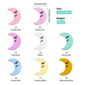 10pcs Moon Mix