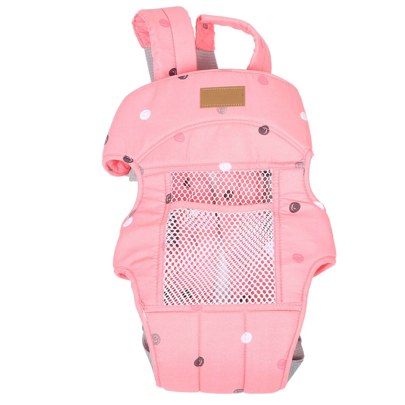 Portabebés de algodón suave y cómodo, ajustable, tradicional, delantero y trasero, portabebés para recién nacidos y niños pequeños para exteriores - imagen 2