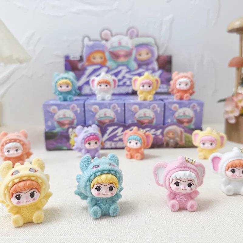 12 unids/set Anime WAKUKU caja ciega personajes de dibujos animados figura muñecas de juguete para Fans niños regalo de cumpleaños de Navidad - imagen 5