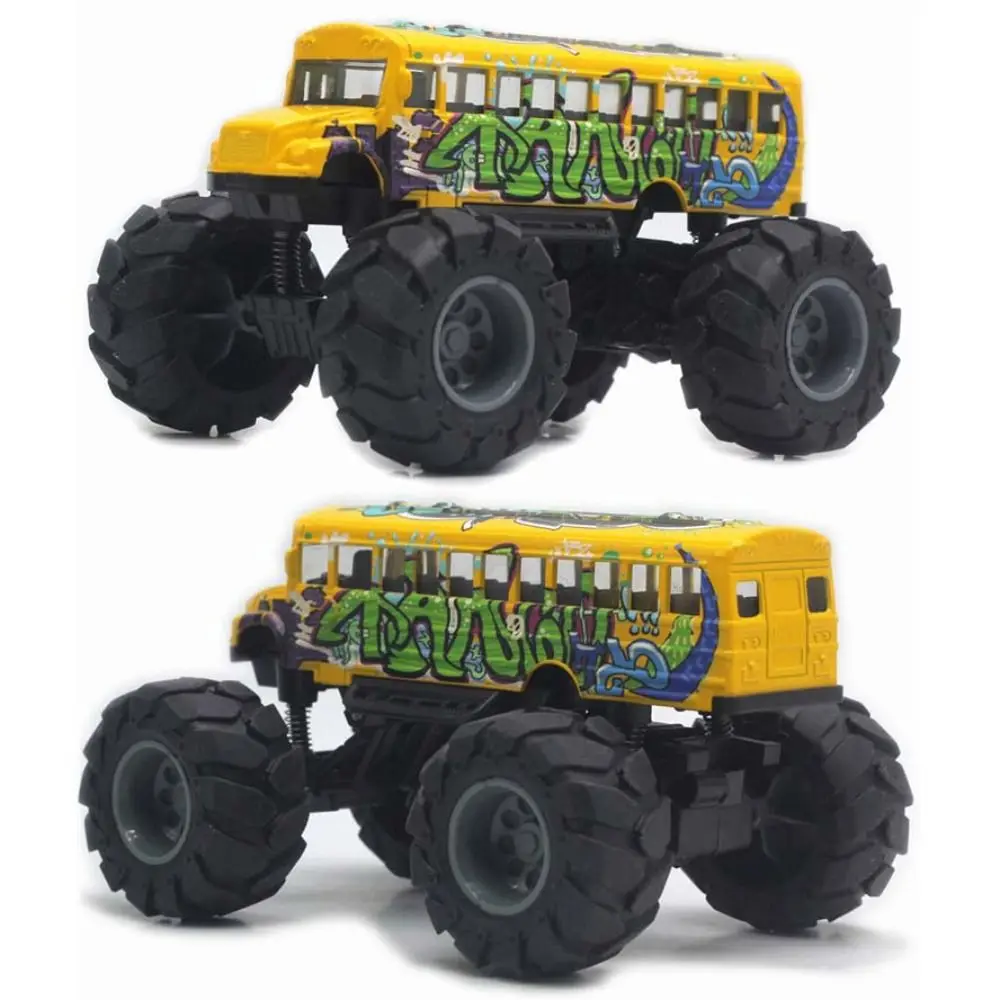 Autobús escolar de metal fundido – Juguete educativo para niños - imagen 4