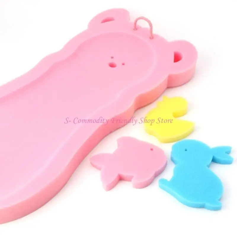 85ae Bath Bath Bath Baño recién nacido Cojín antideslizante para asiento Batin Bath Bath Bath Support Support - imagen 5