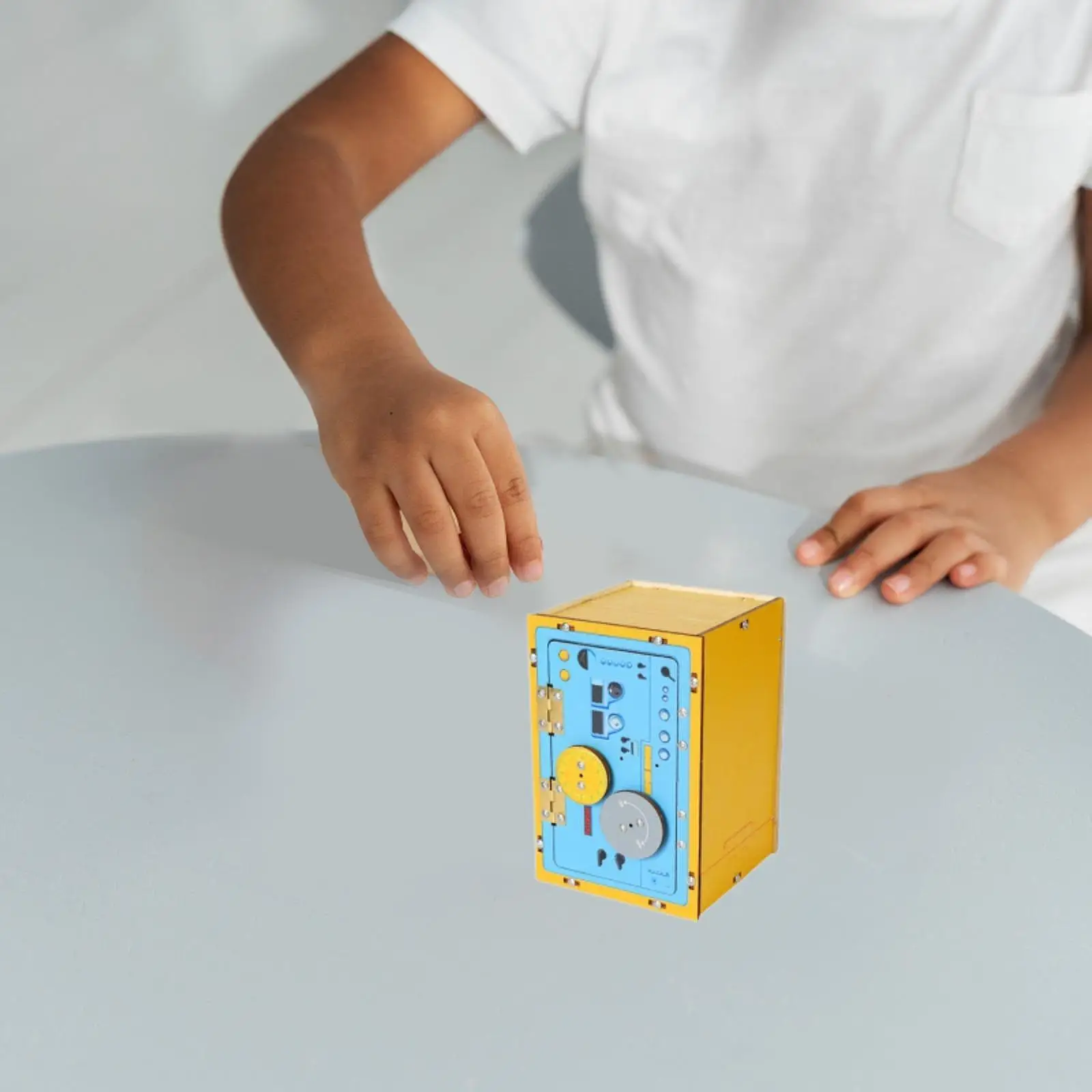 DIY Science Experiment School Projects Activities Training Toy Handmade Craft Mechanical Password Box Mechanical Code Box Kits