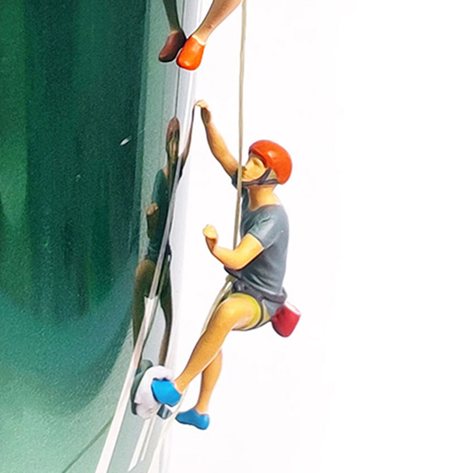 Figuras miniatura escalada personas 1/87 maqueta bricolaje - imagen 2