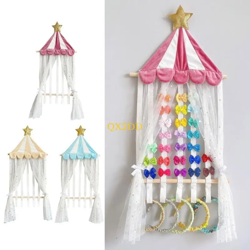 Diadema tejida con estrella para bebé y niña - imagen 4