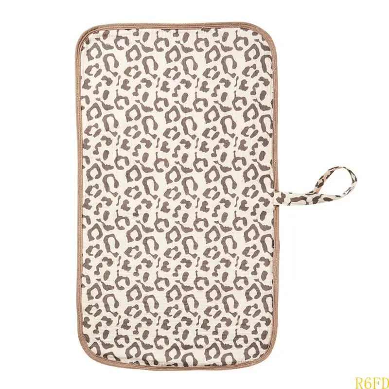 brown leopard print
