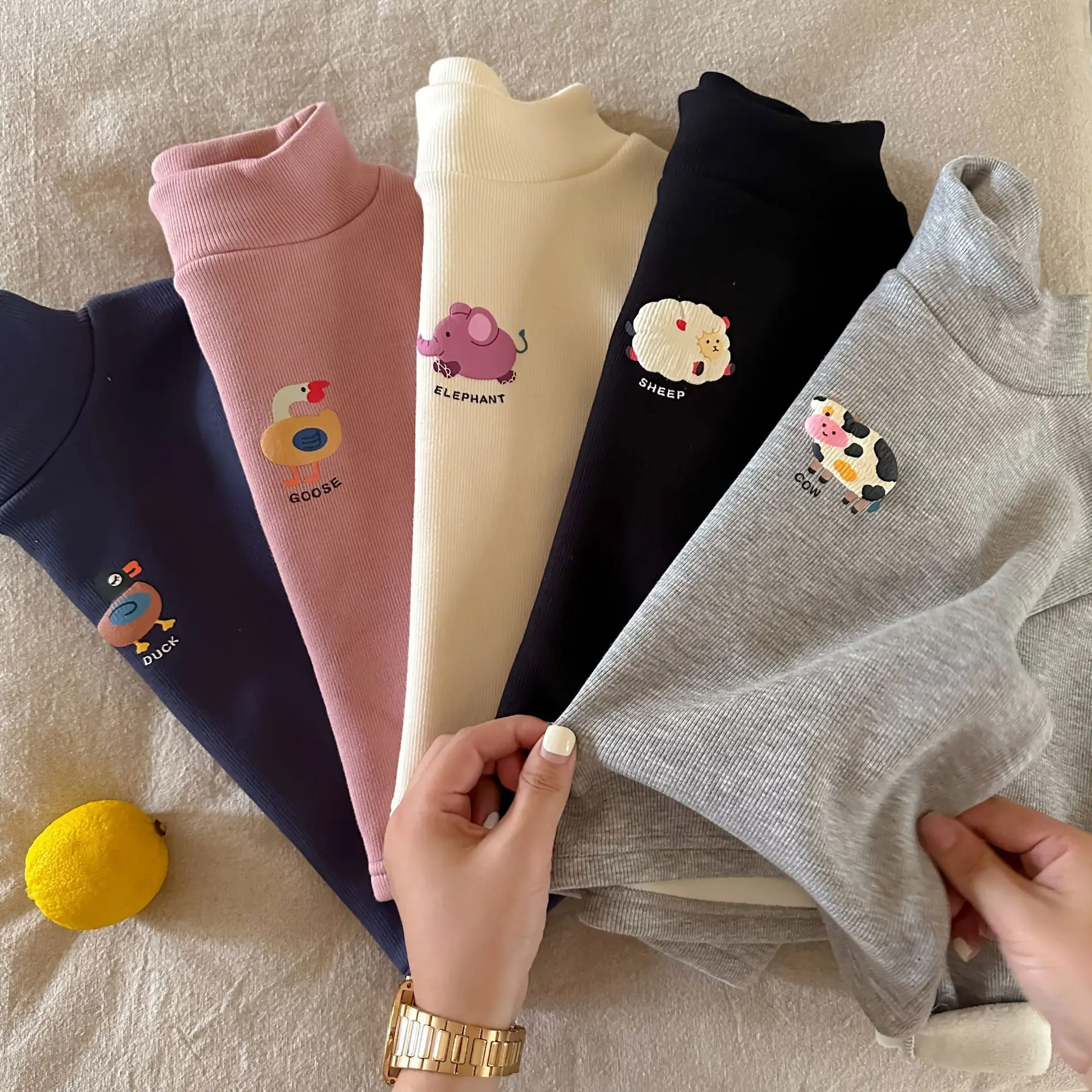 Blusa de Lana Estampada para Niña – Manga Larga - imagen 3