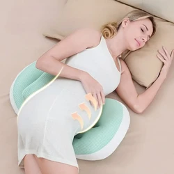 Almohada de embarazo U: soporte abdominal y lumbar para gestantes