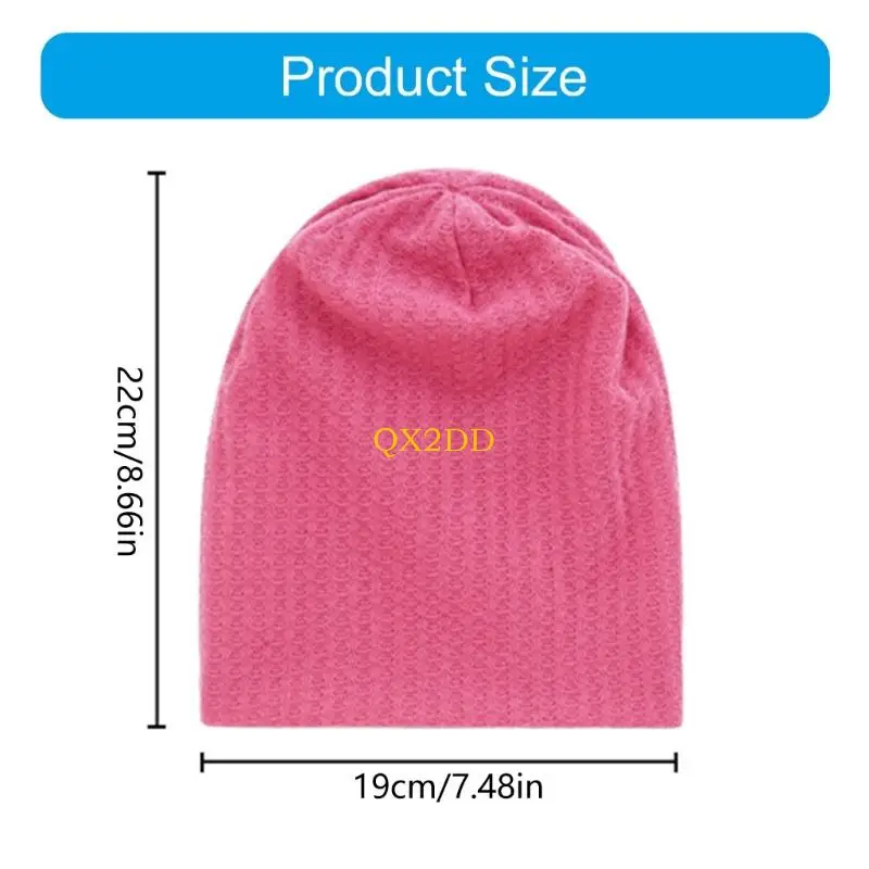 Gorro de algodón elástico para bebé – Color sólido - imagen 5