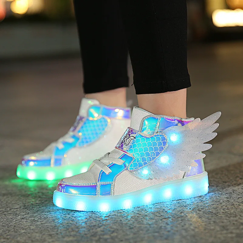 Zapatillas con luces para niños – Calzado deportivo antideslizante