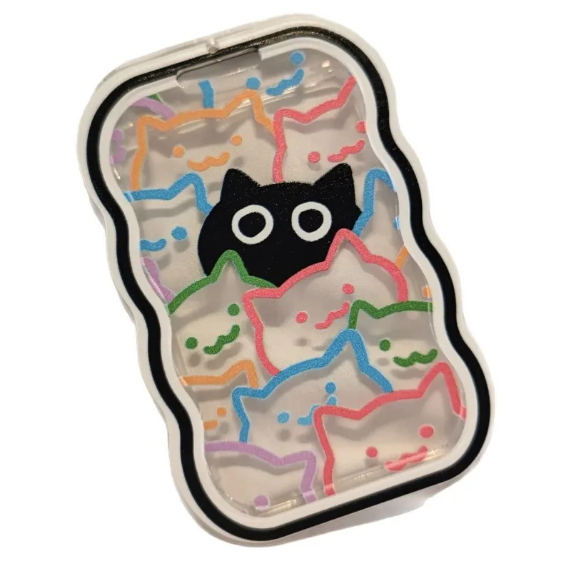 Funda tarjeta estudiante gato con cordón elástico llavero - imagen 3