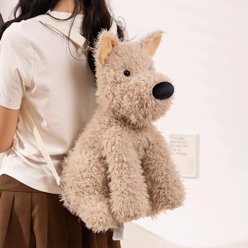 Mochila infantil peluche Westie – Perro de felpa