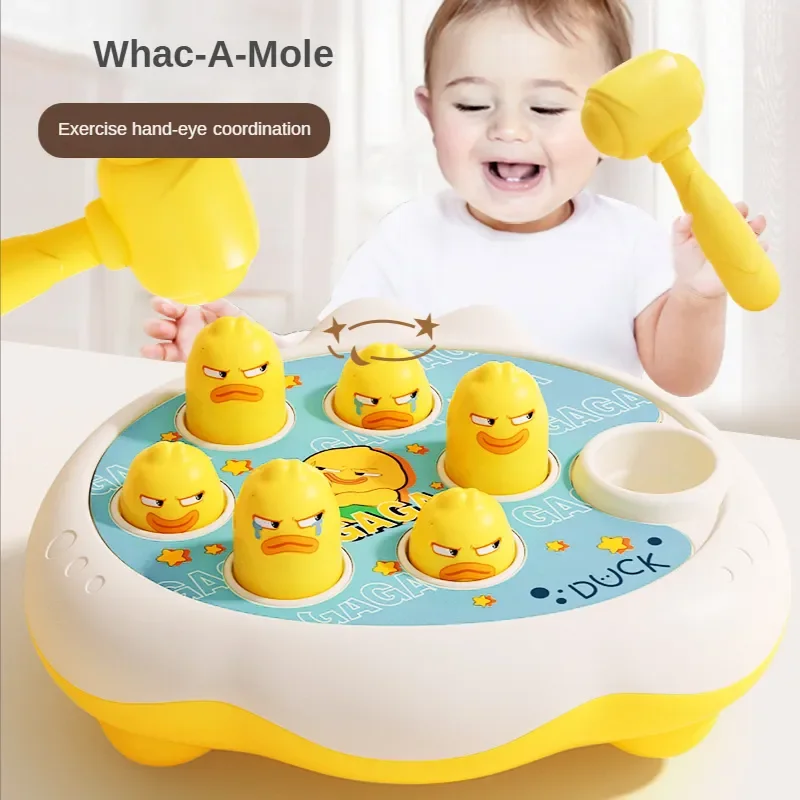 Juego educativo Whac-A-Mole Montessori para niños – activity toy familiar