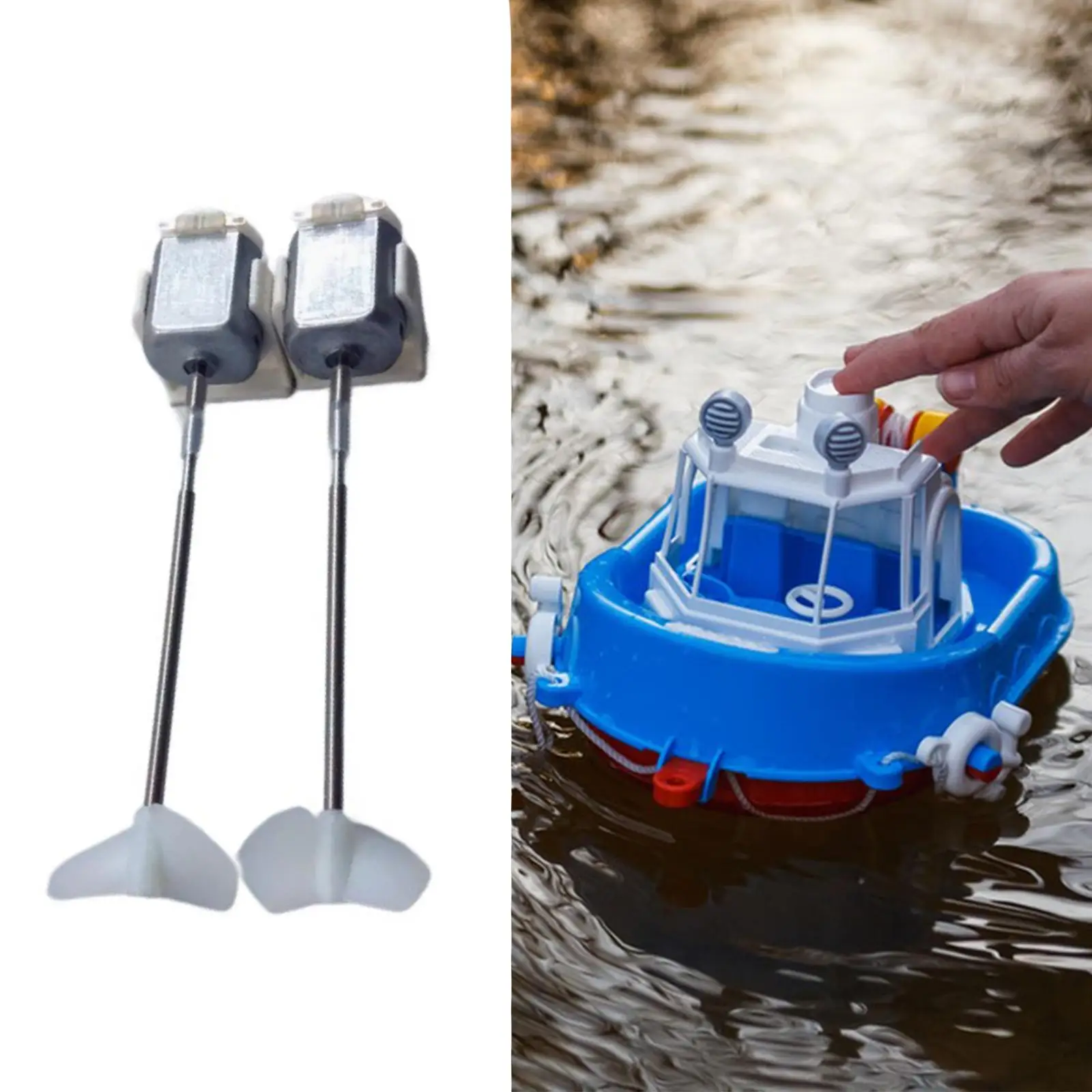 RC Boat Set Double Propellers Professional Maintenance Repair Spare Parts Replaces Modification RC Model Ship DIY Kit