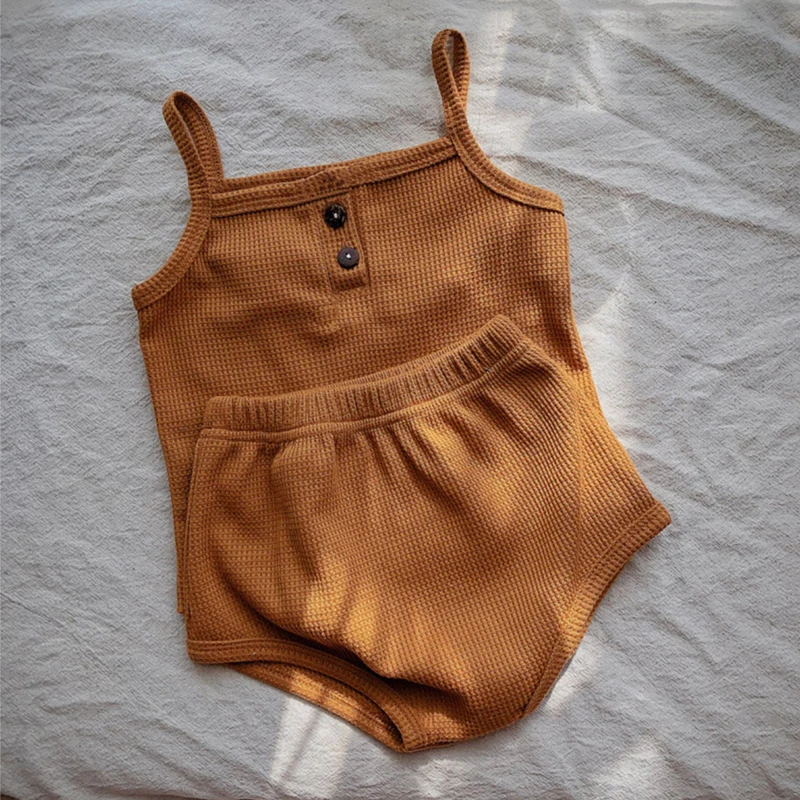 Milangel-Conjunto de ropa para bebé, camisola y pantalones cortos, traje de 2 piezas - imagen 4