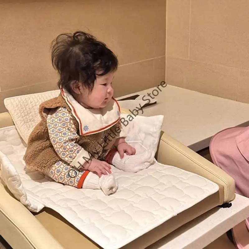 Cambiador viaje para bebé M76C, orinal algodón suave y cómodo, disfruta comodidad diaria, cambiador pañales - imagen 2