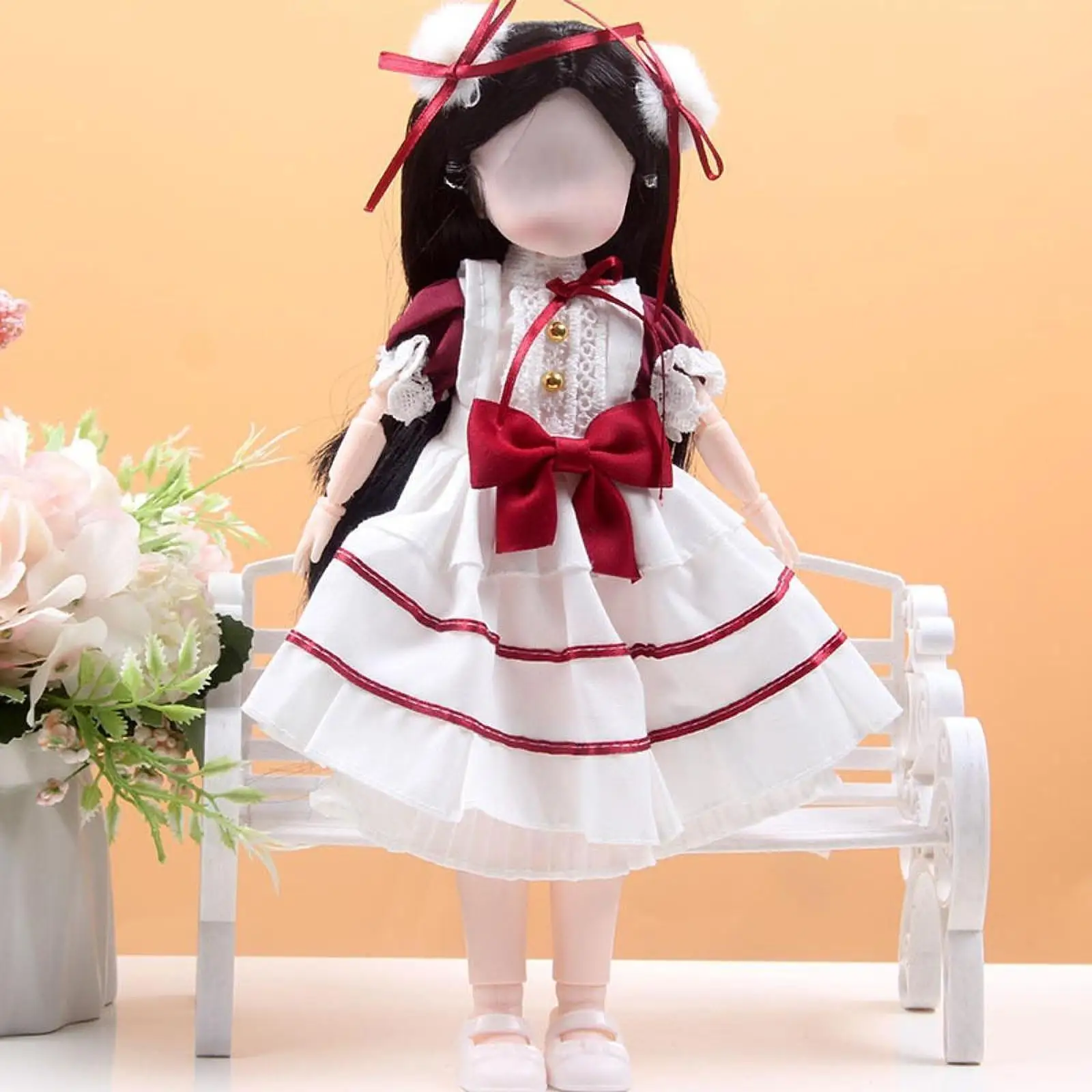 1:6 Dress Set Make Your Own Dolls Educational Photo Props Costume, Cosplay for 11.81'' Princess Doll Fashion Girl