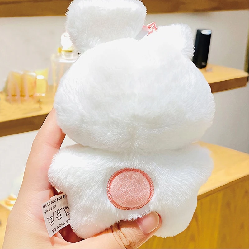 Lindo Llavero Peluche Mini Animal Dibujos Animados Juguete Peluche Panda Cerdo Oso Campana Suave Llavero Encanto Decoración Adorable Niños Adultos Regalo - imagen 3