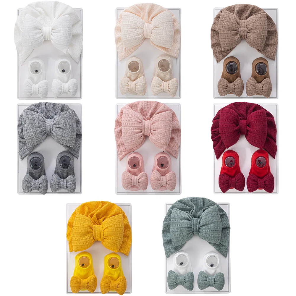Conjunto accesorios fotografía bebé 0-12M: calcetines antideslizantes - imagen 5